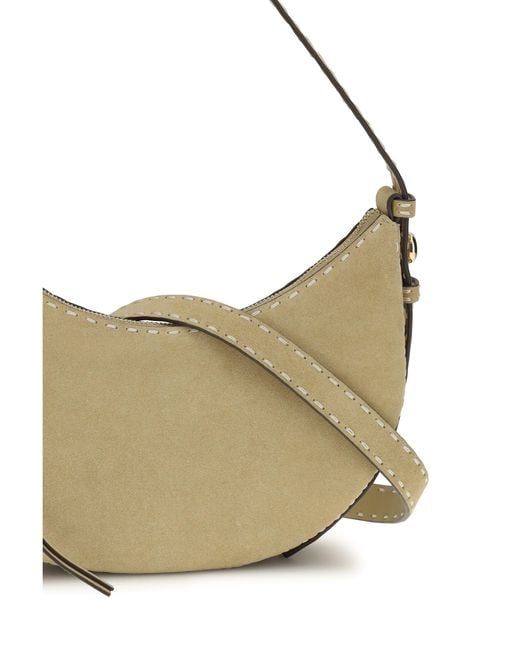 Tory Burch Metallic Leather Shoulder Bag