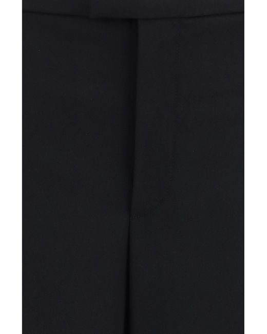 Gucci Black Pants Lightweight Wool