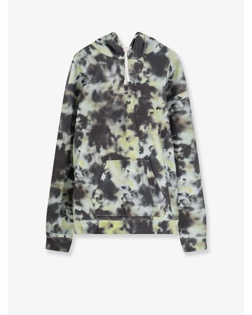 Oamc Peacemaker Green Cotton Sweatshirt for men