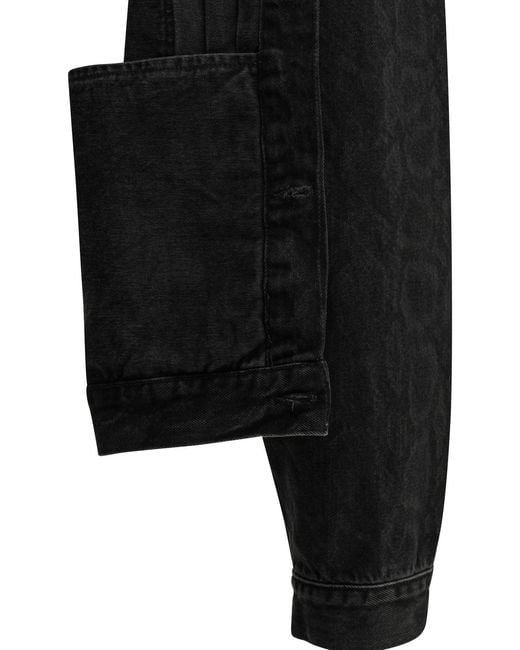 Carhartt Black "Belmar" Denim Jacket for men