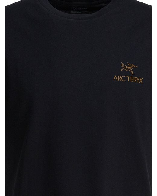 Arc'teryx Black Bird Word Crew-Neck T-Shirt for men