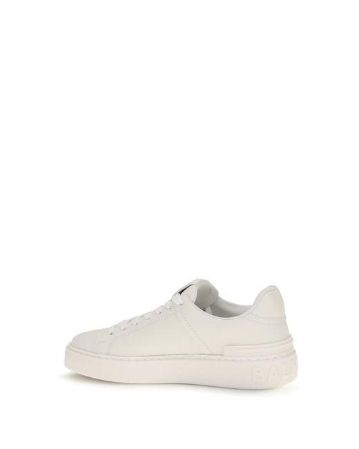Balmain White Sneakers B-Court