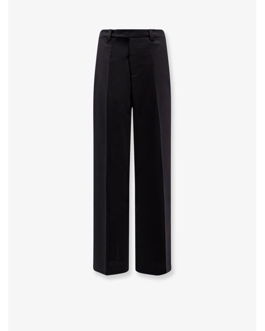 Axel Arigato Black Wool Blend Trousers