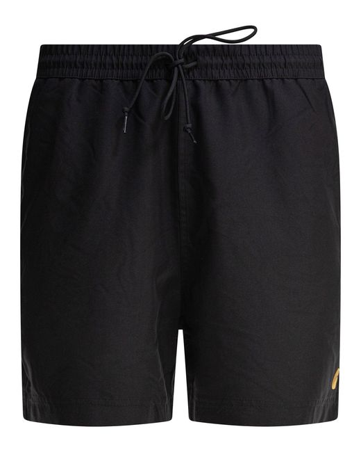 Carhartt Black "Chase Swim Trunks" Swim Short for men