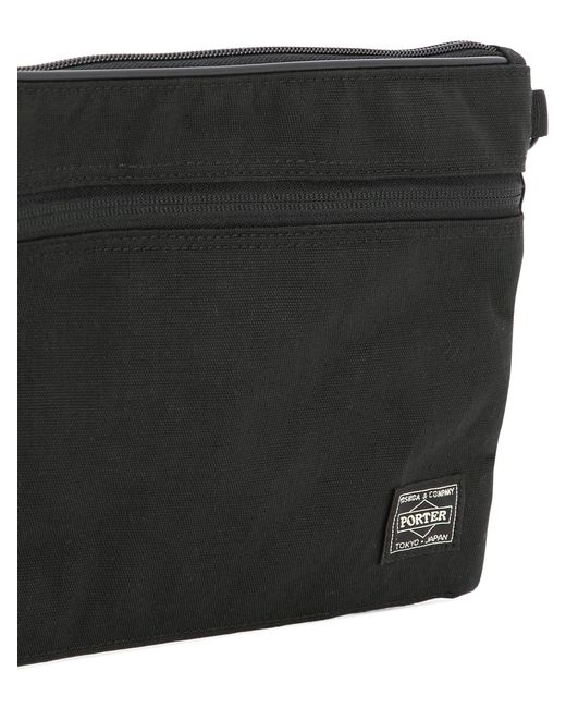 PORTER-YOSHIDA & CO Black "Hybrid" Small Crossbody Bag for men
