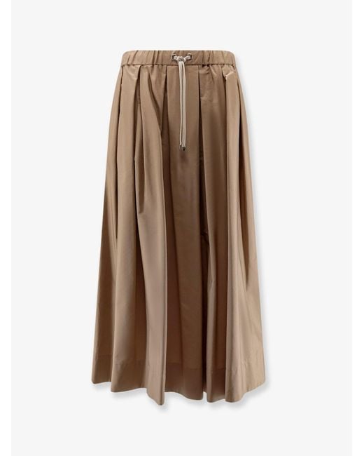 Max Mara Brown S Max Mara Skirts Cotone