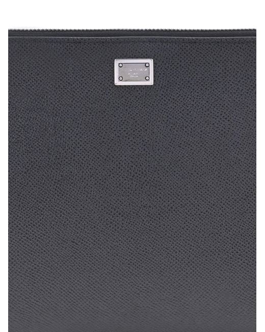 Dolce & Gabbana Blue Clutches for men