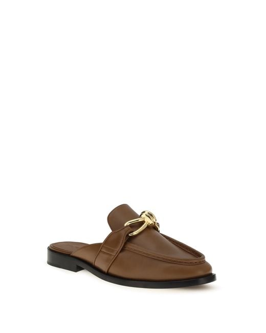 Bottega Veneta Brown Astaire Loafers