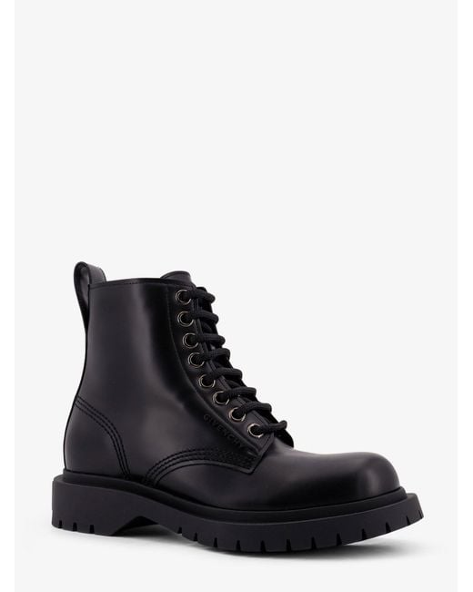 Givenchy Black Leather Ankle Boots
