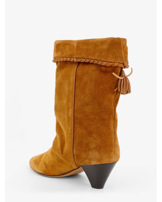 Isabel Marant Brown Boots Dalby Suede