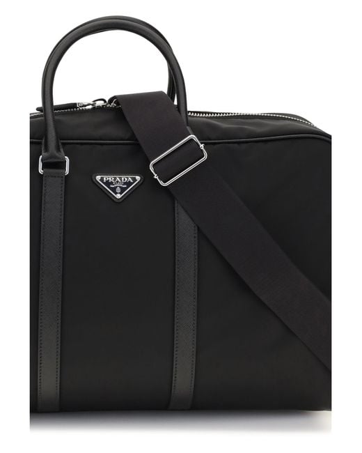 Prada Black Travel Bag for men