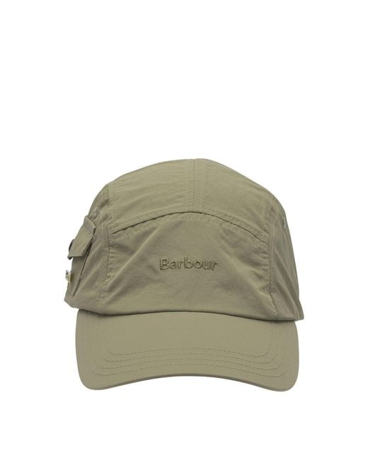 Barbour Green "Festival" Baseball Cap for men