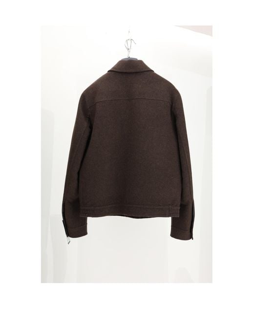 Dior Brown Homme Bomber Icon Cashmere for men