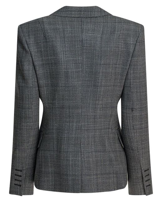 Sa Su Phi Black Wool Silk Jacket