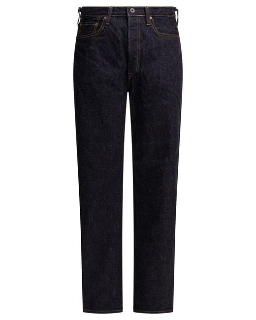 Kapital Blue Slp110Aonewash Jeans for men