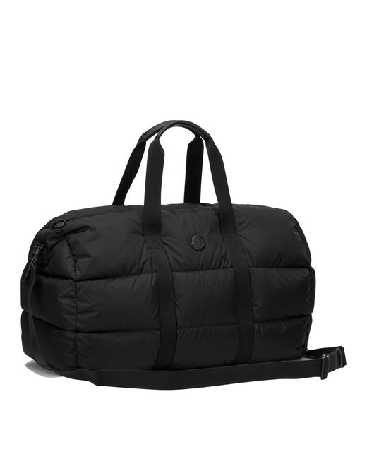 Moncler Black "Caradoc" Travel Bag for men