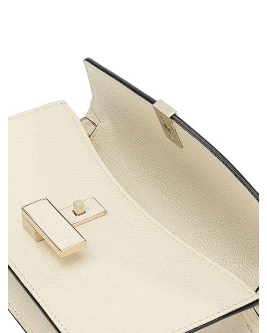 Valextra Natural Clutch "Iside" With Chain
