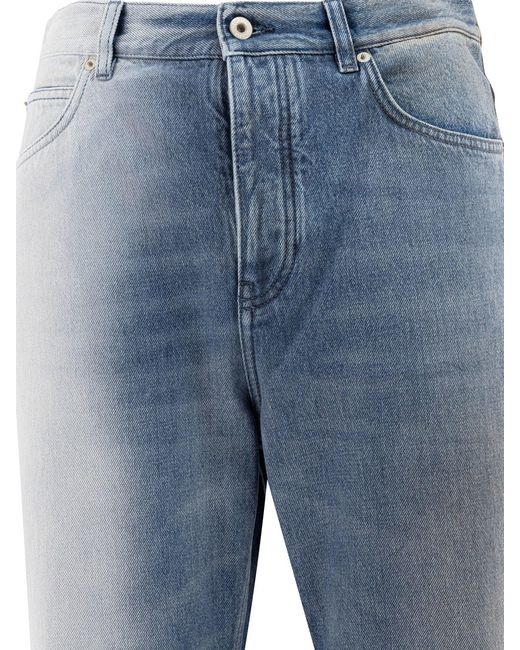 Loewe Blue Straight Leg Jeans for men