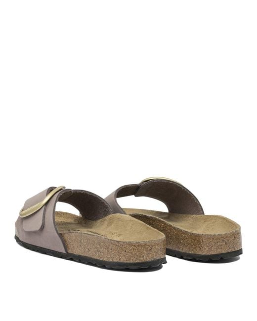 Birkenstock Purple "Madrid Big Buckle" Sandals