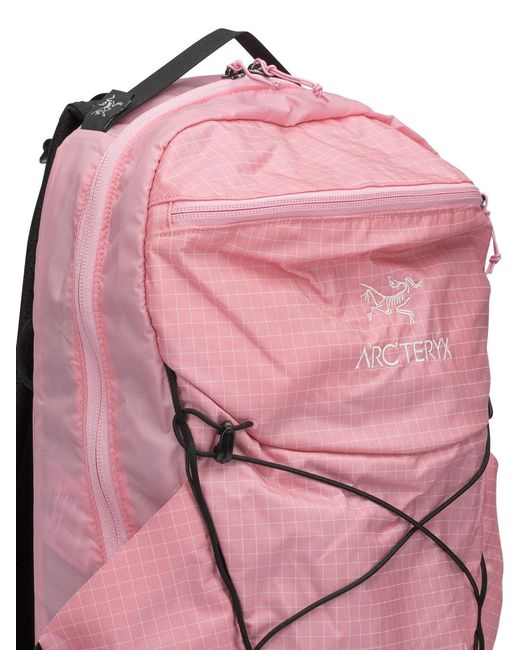Arc'teryx Pink "Aerios 18" Sports Backpack for men