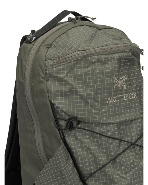 Arc'teryx Gray "Aerios 18" Sports Backpack for men