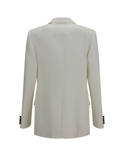 Valentino Gray Two-Tone Wool Jacket for men
