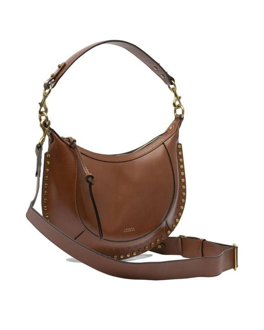 Isabel Marant Brown "Naoko" Medium Shoulder Bag
