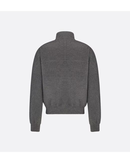 Dior Gray "Harrington Icons" Jacket for men