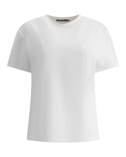Acne White Eram U Face Top