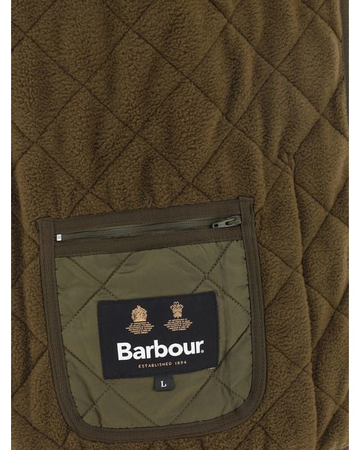 Barbour Green Polarqult Vest for men