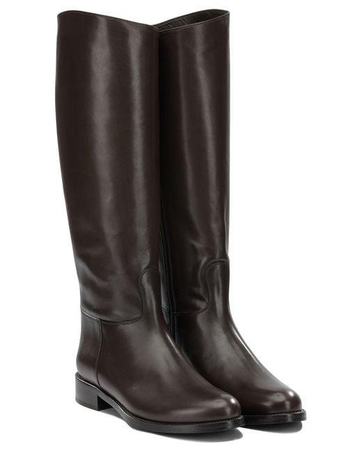 MARETTO® Black Leather Boots