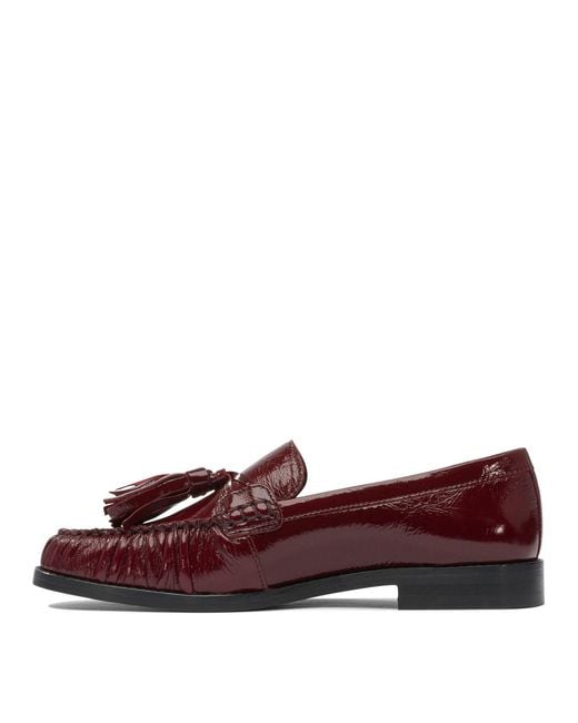 Alohas Brown Marietta Onix Leather Loafers