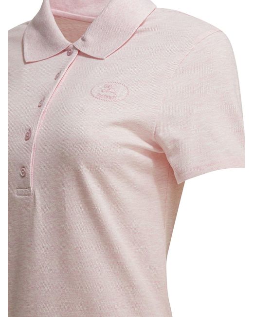 Burberry Short Polo Dress Dresses Pink
