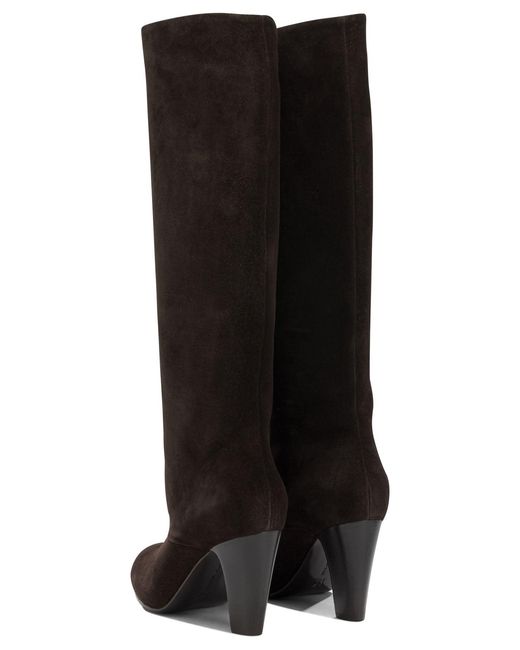 Sergio Levantesi Black Onesta 65Mm Knee-High Boots