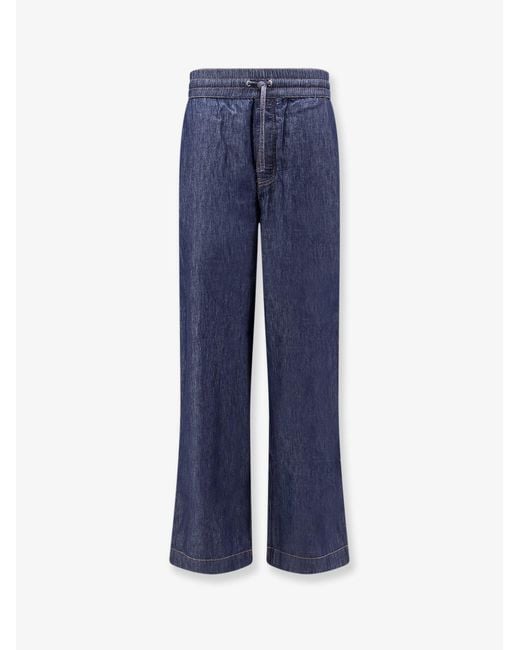 Loewe Blue Jeans With Adjustable Drawstring for men