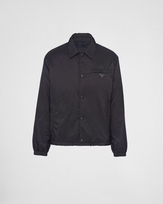 Prada Blue Re-Nylon Jacket for men