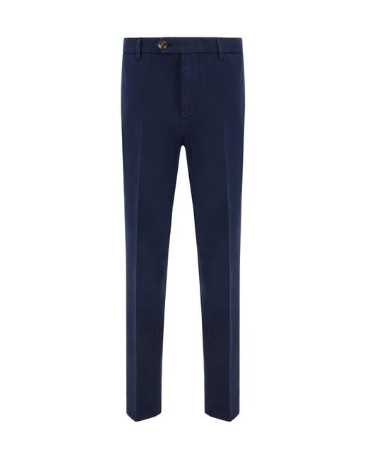 Brunello Cucinelli Blue Pants & Shorts for men