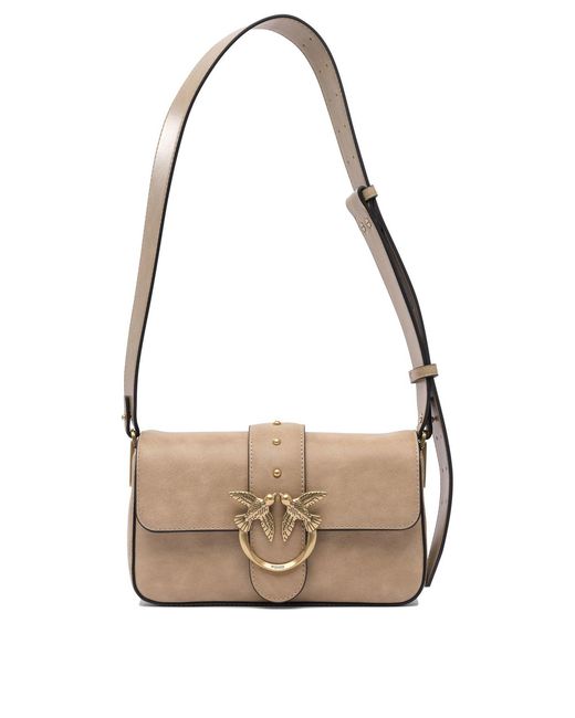 Pinko White Crossbody Bags