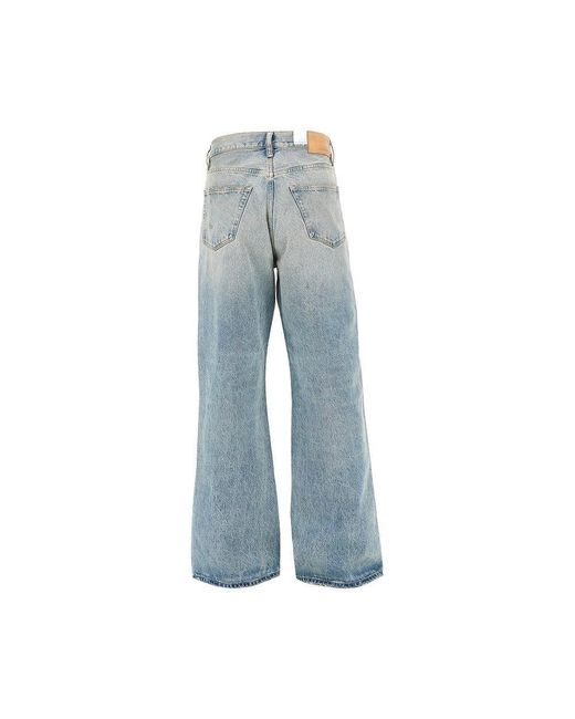 sunflower Blue Relaxed Boot Jeans for men