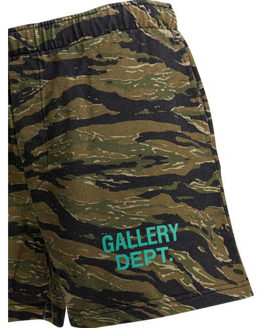 GALLERY DEPT. Green Shorts for men