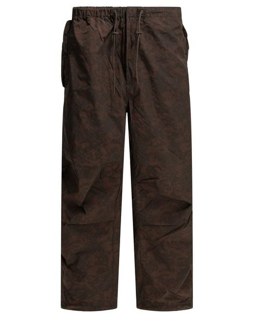 Beams Plus Brown Mil Nylon Parachute Pants