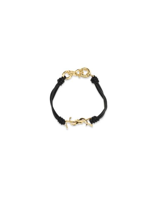 Saint Laurent Multicolor Cassandre Multi-Wrap Bracelet