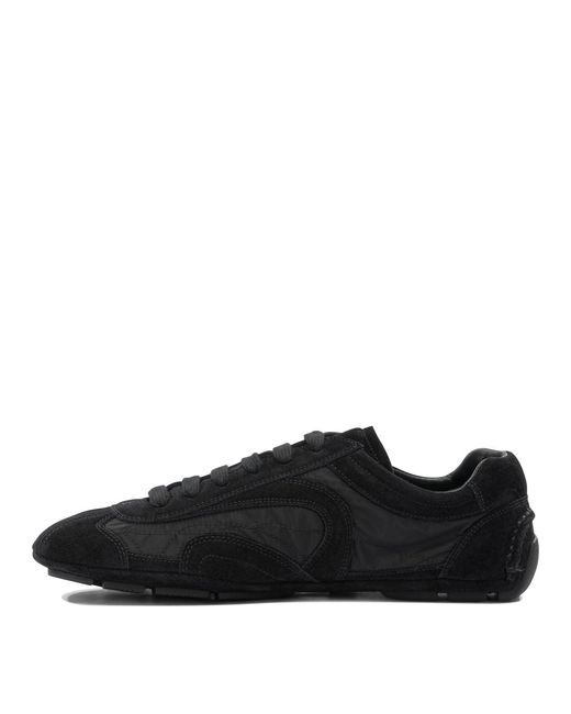 Prada Black "Monte Carlo" Sneakers for men
