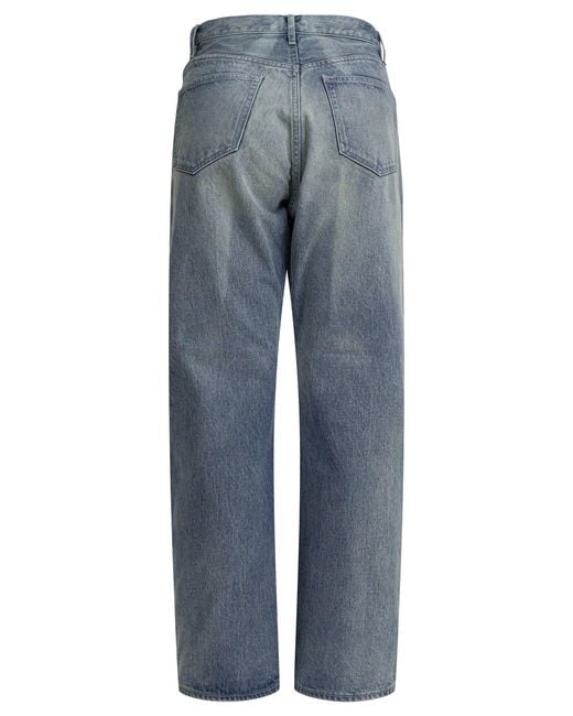 Auralee Blue Heavy Denim Jeans