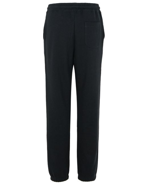 Moschino Black Cotton Joggers