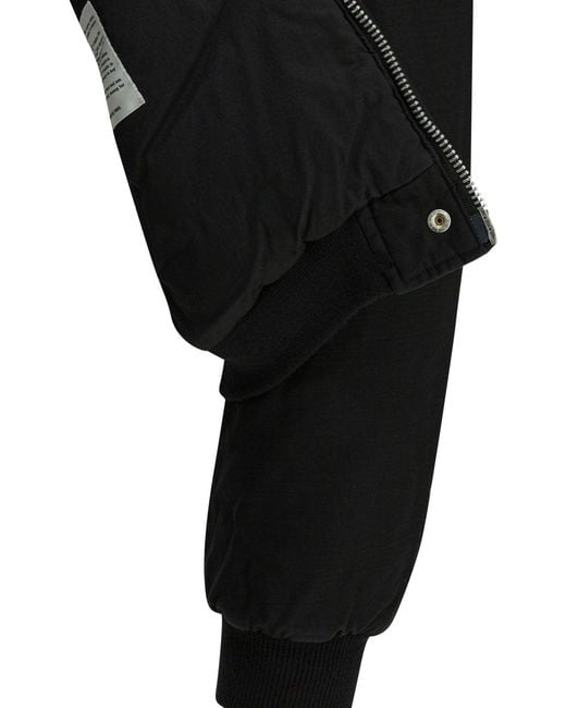 Nonnative Black "Trooper Puff" Bomber Jacket