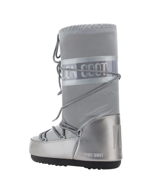 Moon Boot Gray Icon Glance