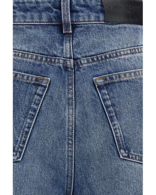 Givenchy Blue Cocoon Jeans