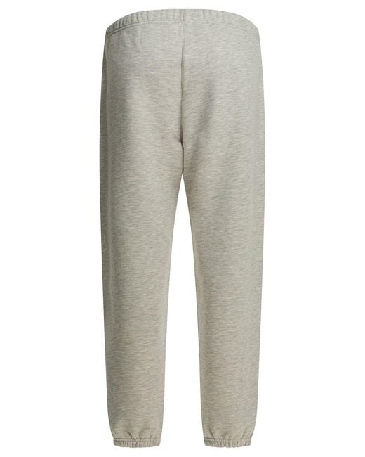 Autry Gray Cotton Trousers