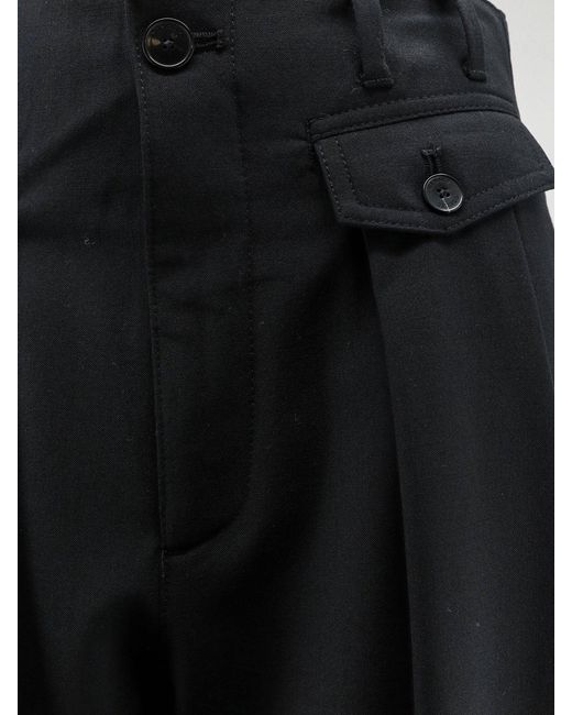 Closed Black Wenda Wool Blend Trousers